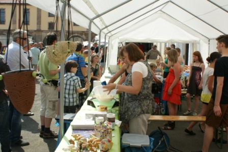 Wetterkapriolen beim Schlossfest chancenlos