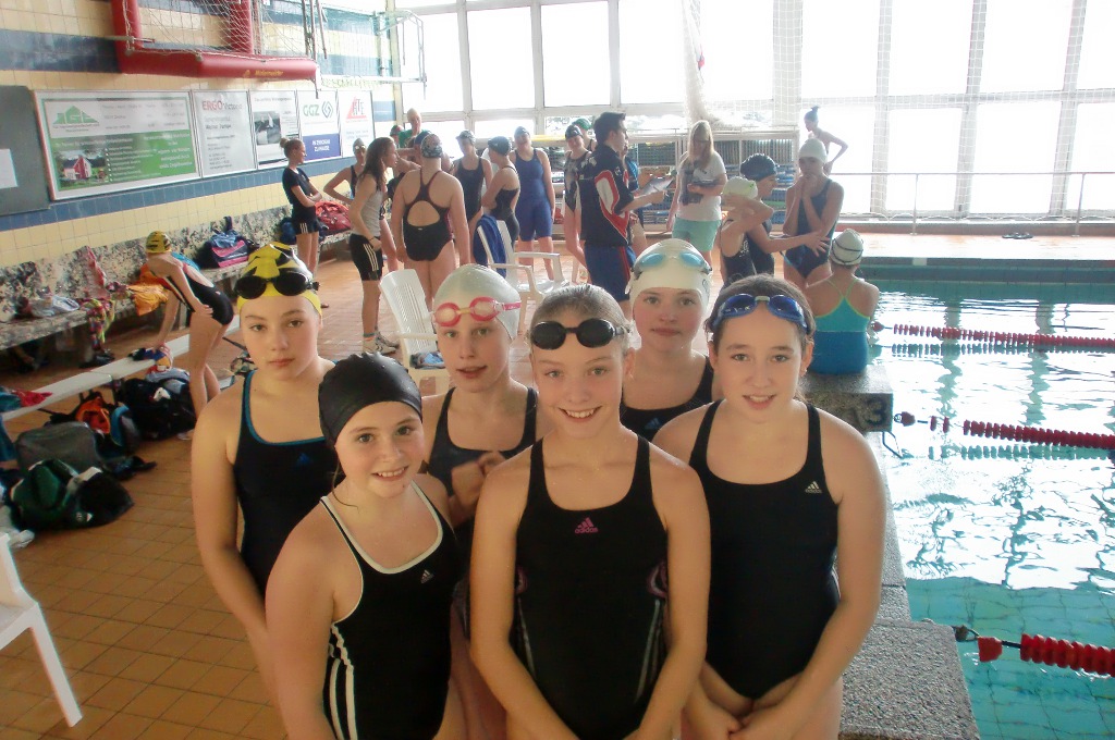 Wir waren am 25.1.13  beim Regionalfinale Schwimmen in Zwickau dabei