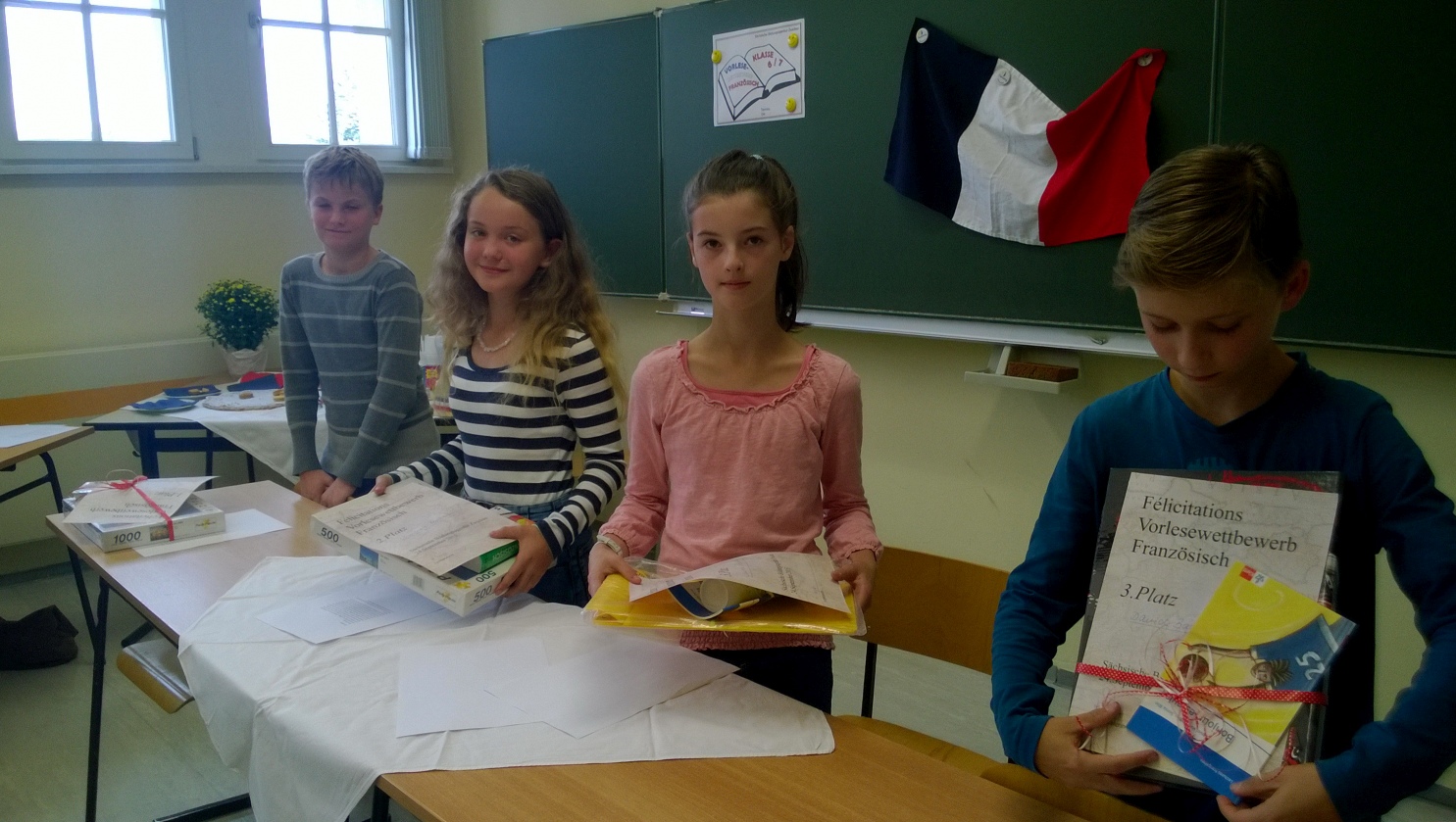 Vorlesewettbewerb Französisch