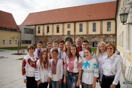 Eine Woche lang waren ukrainische Schüler herzlich willkommen
