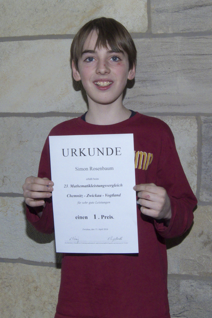 Leistungsvergleich Mathematik Klasse 6  im Regierungsbezirk Chemnitz 2016