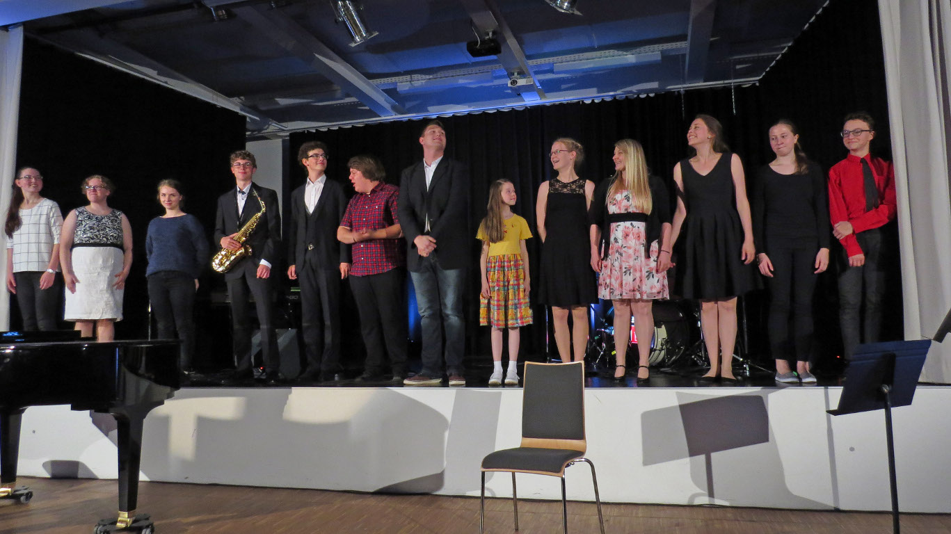 Traditionelles Absolventenkonzert zum Schlossfestausklang 11.6.16