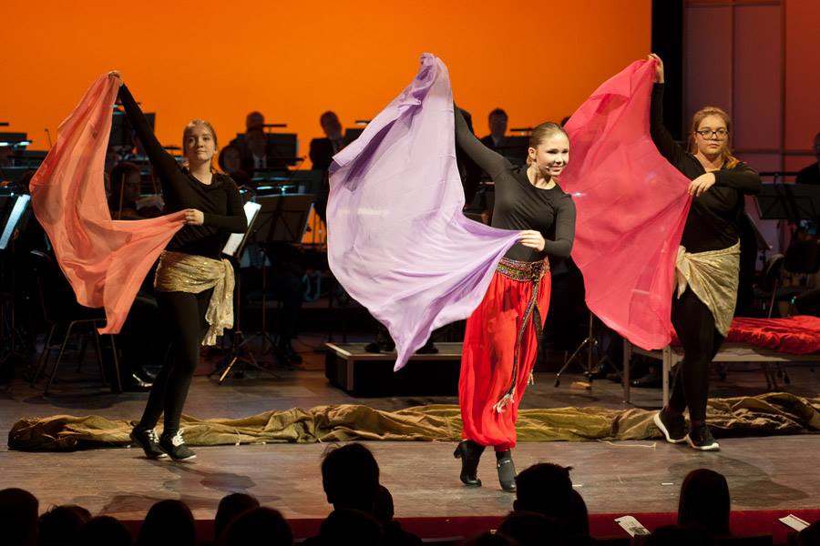 05 Tänzerinen beim arabischem tanz