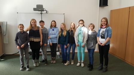 Rezitationswettbewerb der 7. Klassen am CWG