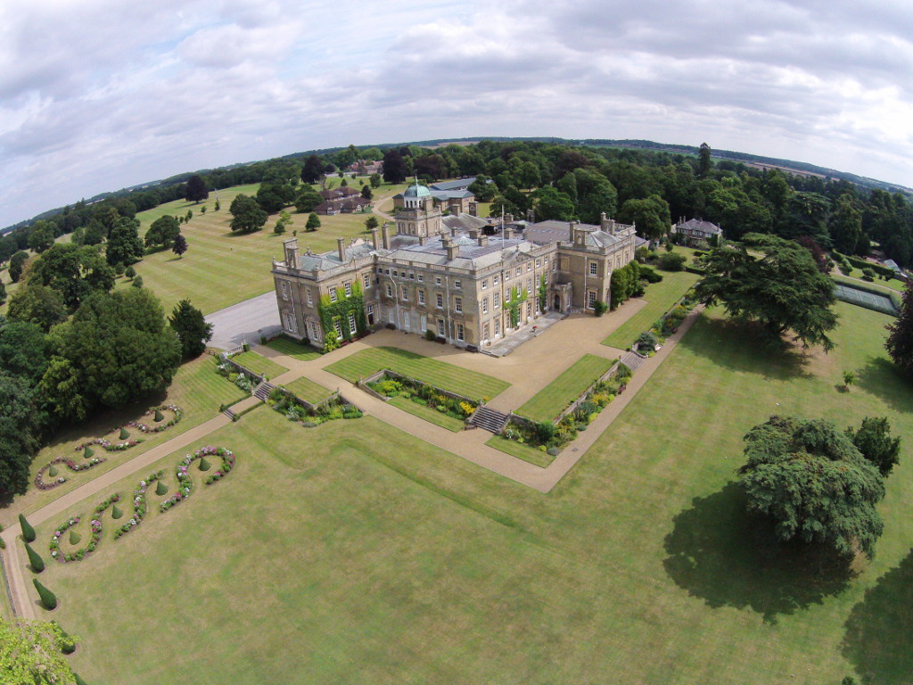 01 Aerial View of Culford Hall