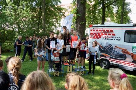 6. Auflage des Staffellaufes der Zwickauer Schulen