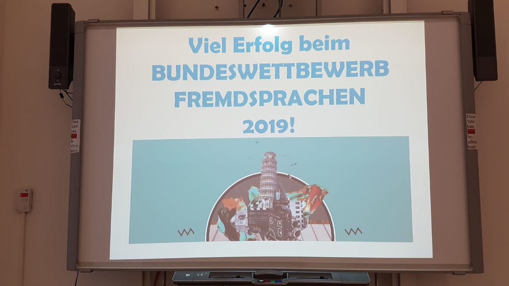 Bundeswettbewerb Fremdsprachen 2019
