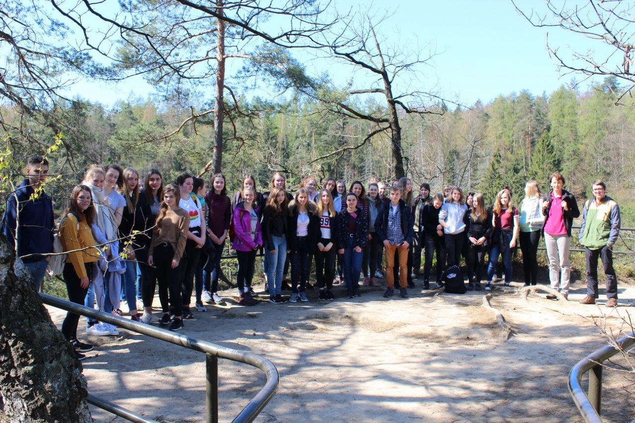Geografie-Exkursion Klasse 10 – Sächsische Schweiz 2019