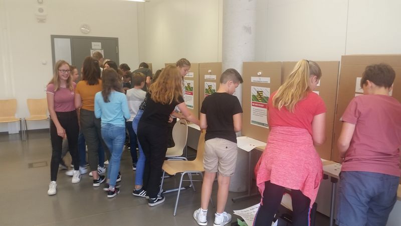 U-18-Landtagswahl 2019 am CWG