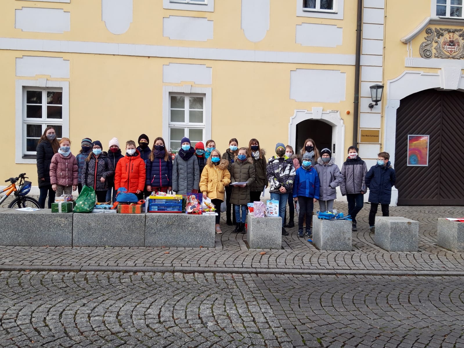 5b mit ihren Spenden