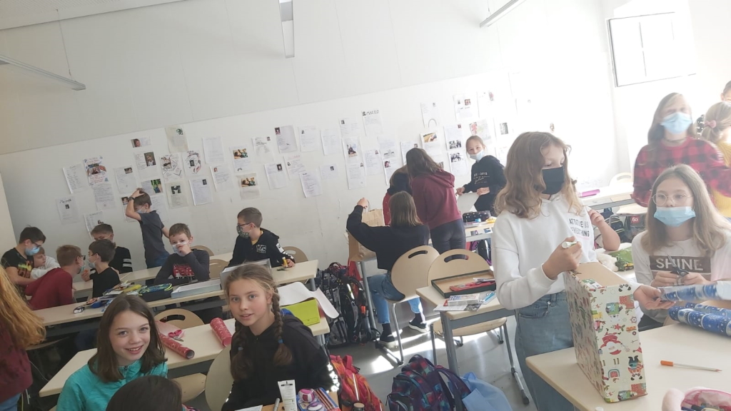 Die Heinzelmännchen aus den 6. Klassen