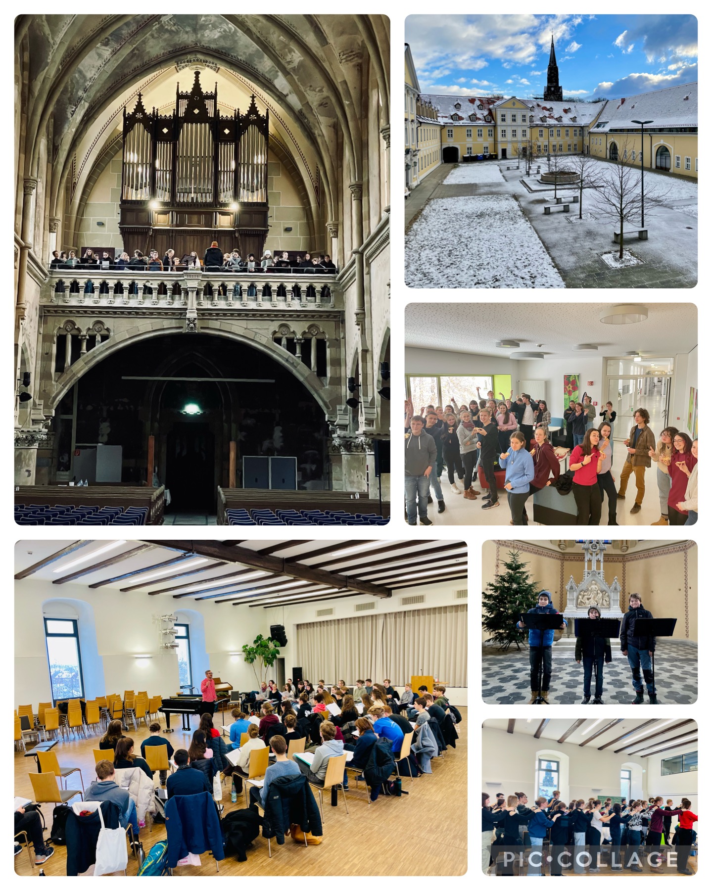 Vorbereitung Weihnachtskonzerte läuft auf Hochtouren…