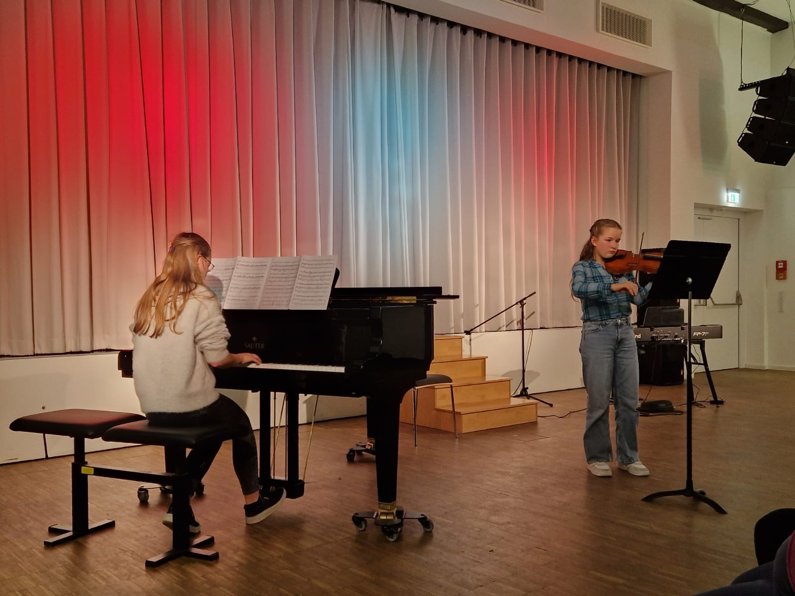 1. Musizierstunde mit CWG und KON