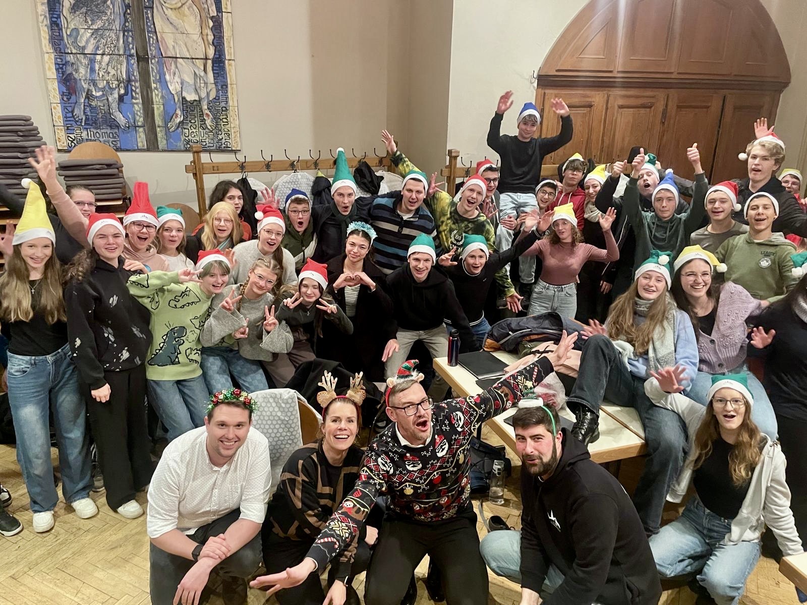 Jugendchor singt in der Thomaskirche Leipzig