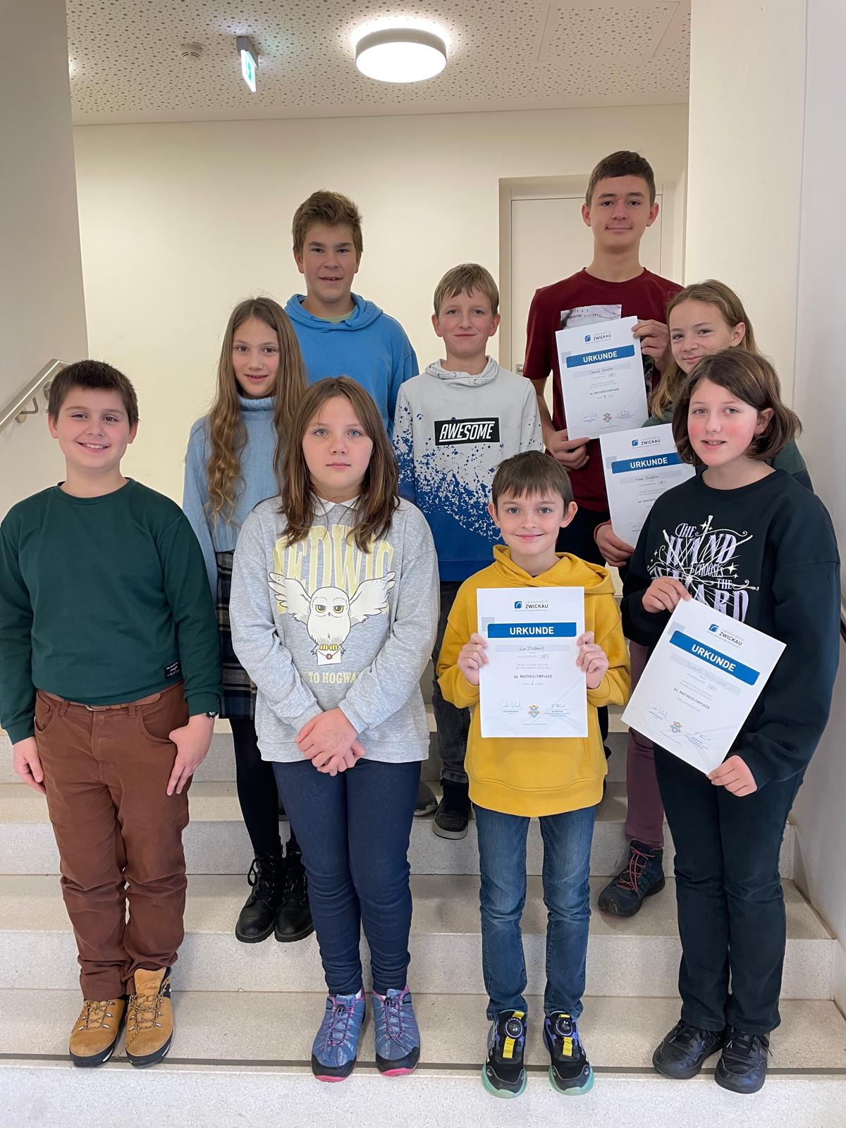 Zweite Stufe der Mathematik-Olympiade