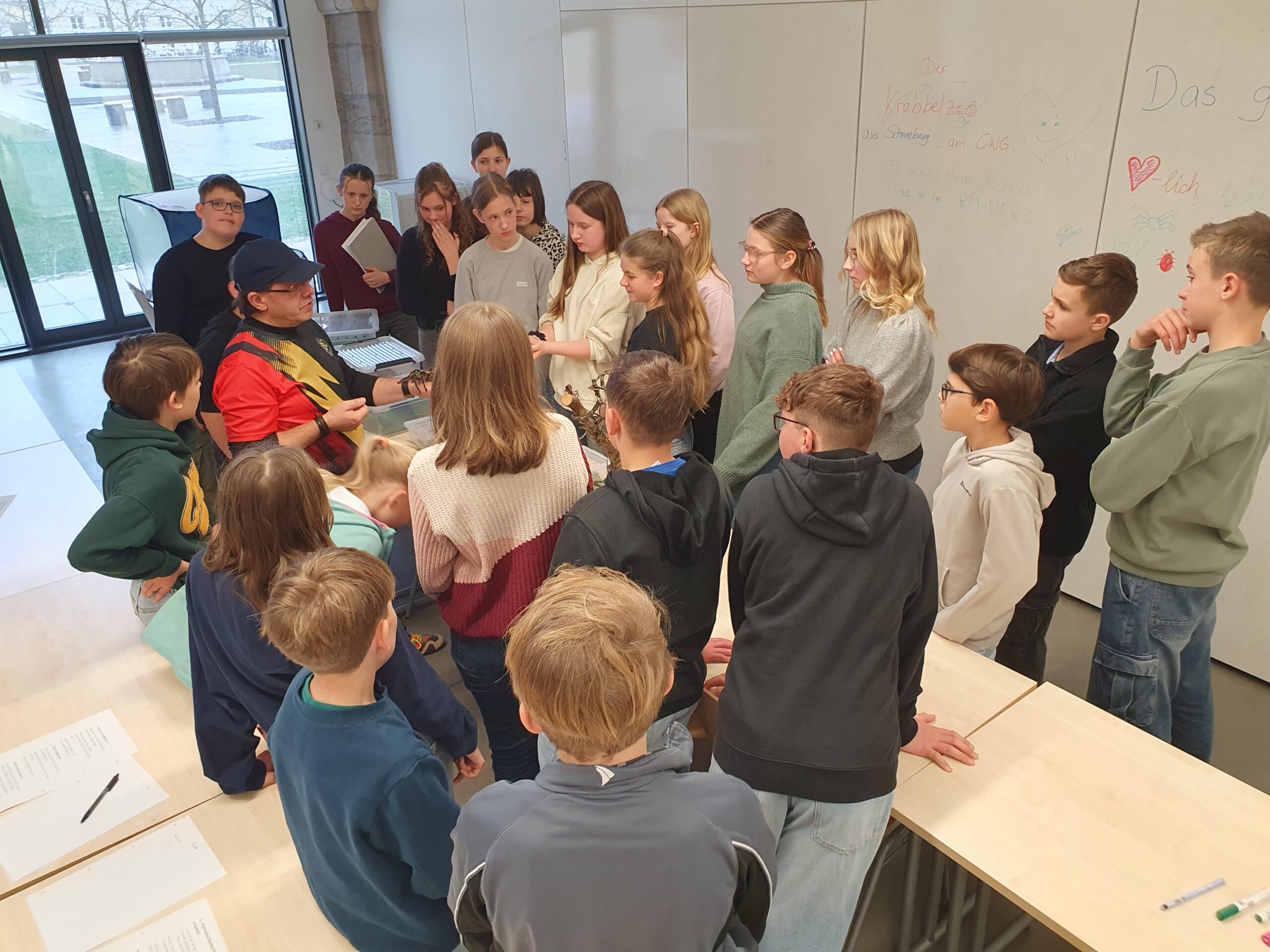 Das große Krabbeln am CWG