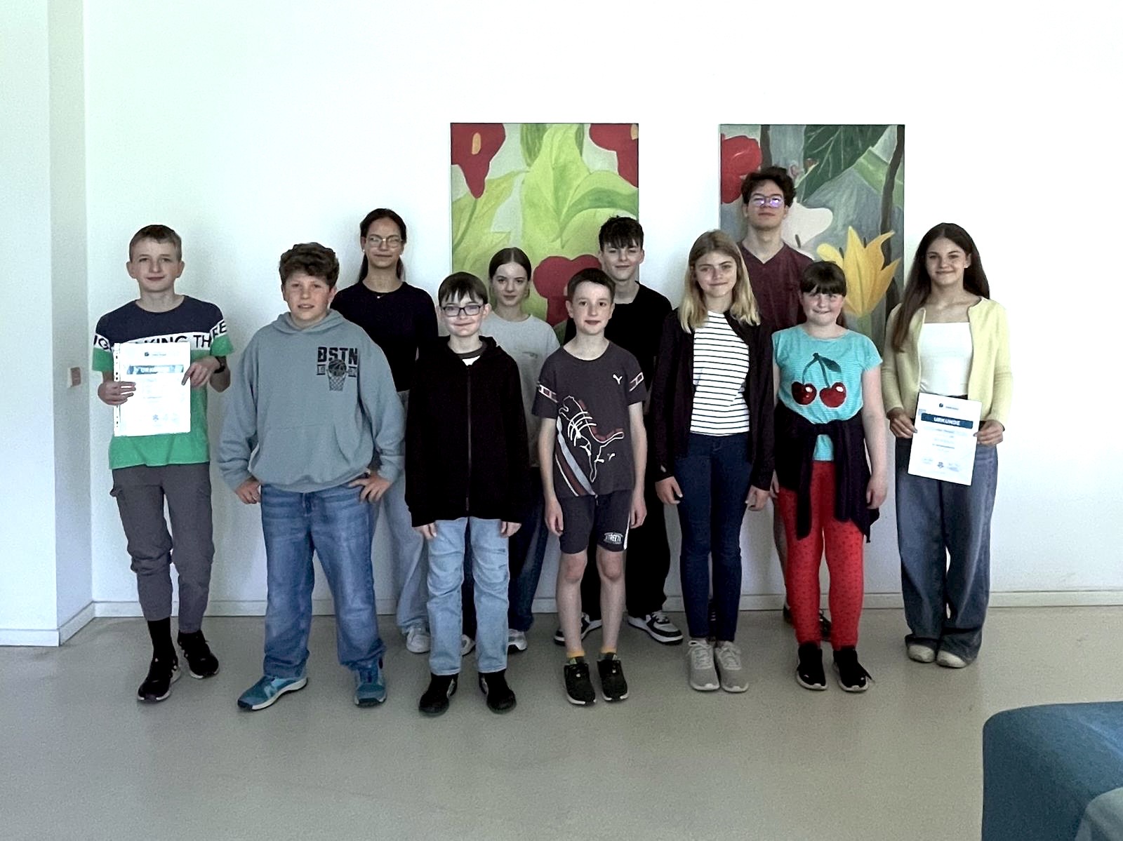 Unsere Mathe-Asse glänzen bei der Mathematikolympiade!
