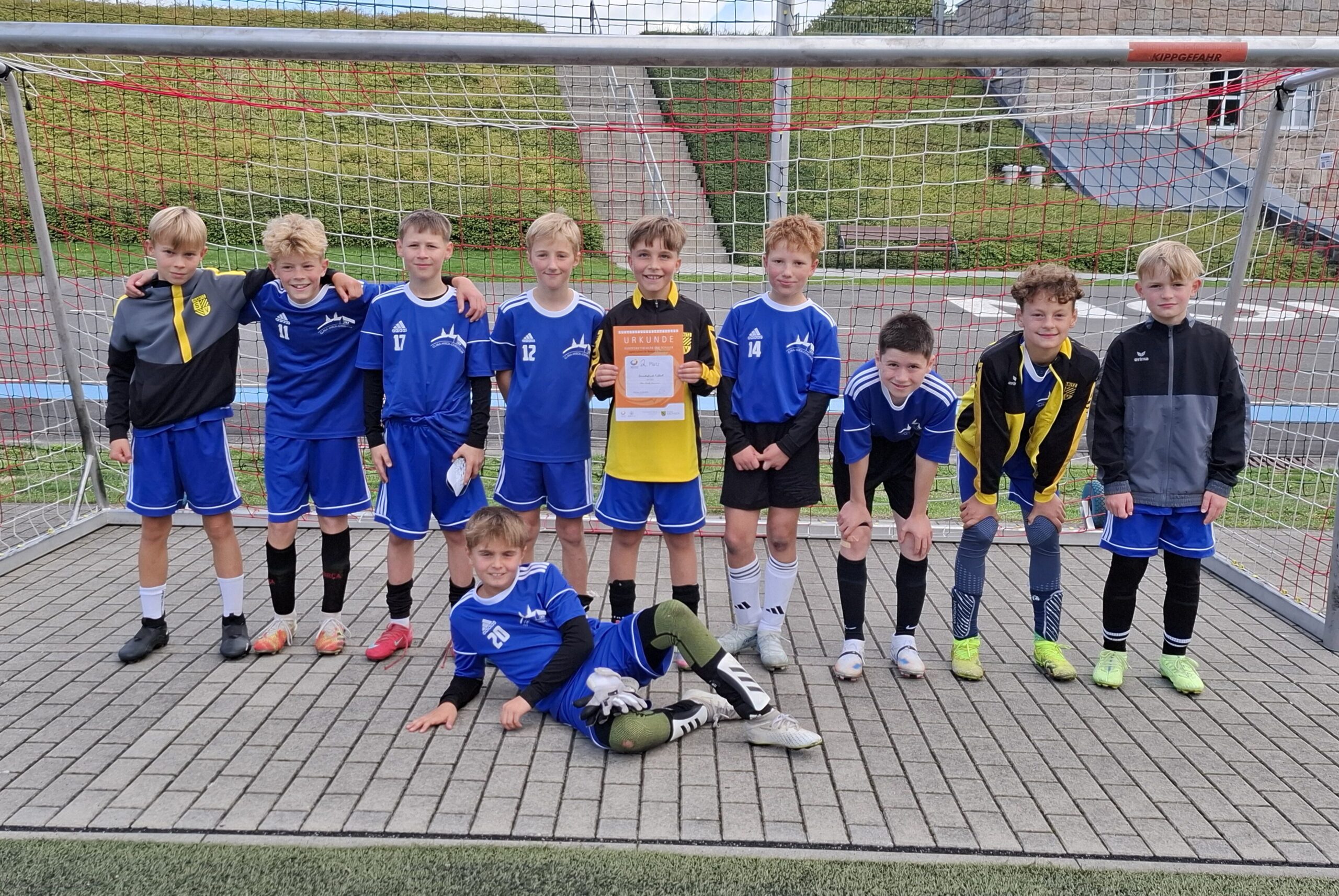 2. Platz für unsere jüngsten Fußballer